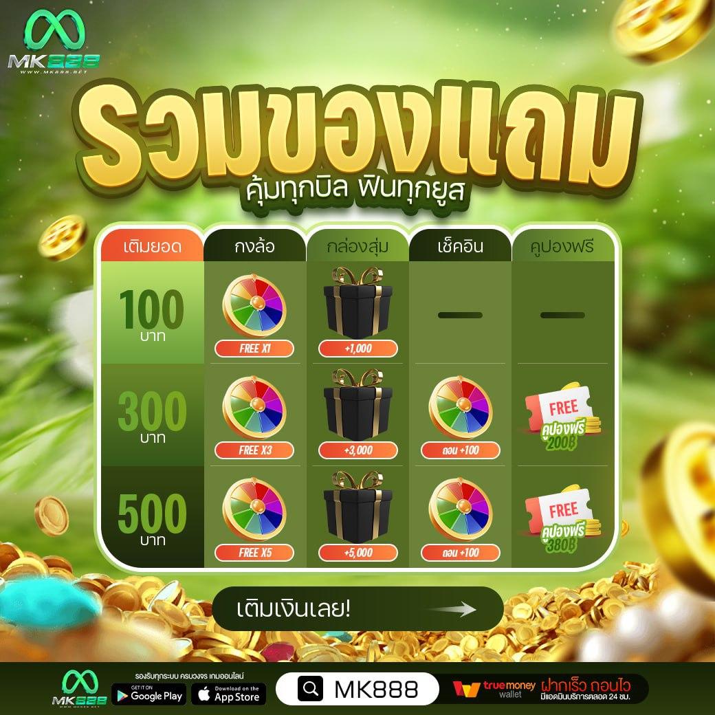 เว็บแจกเครดิตฟรี พร้อมโปรโมชั่นสุดคุ้ม เล่นง่าย ได้เงินจริง